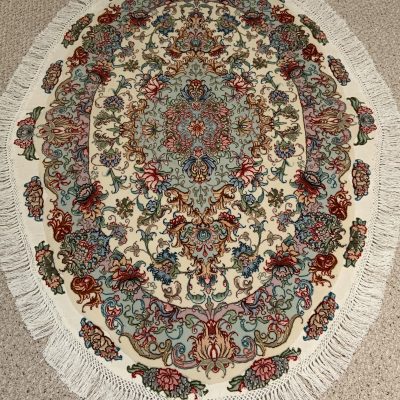 Tabriz Oval (Pair 1 of 2)