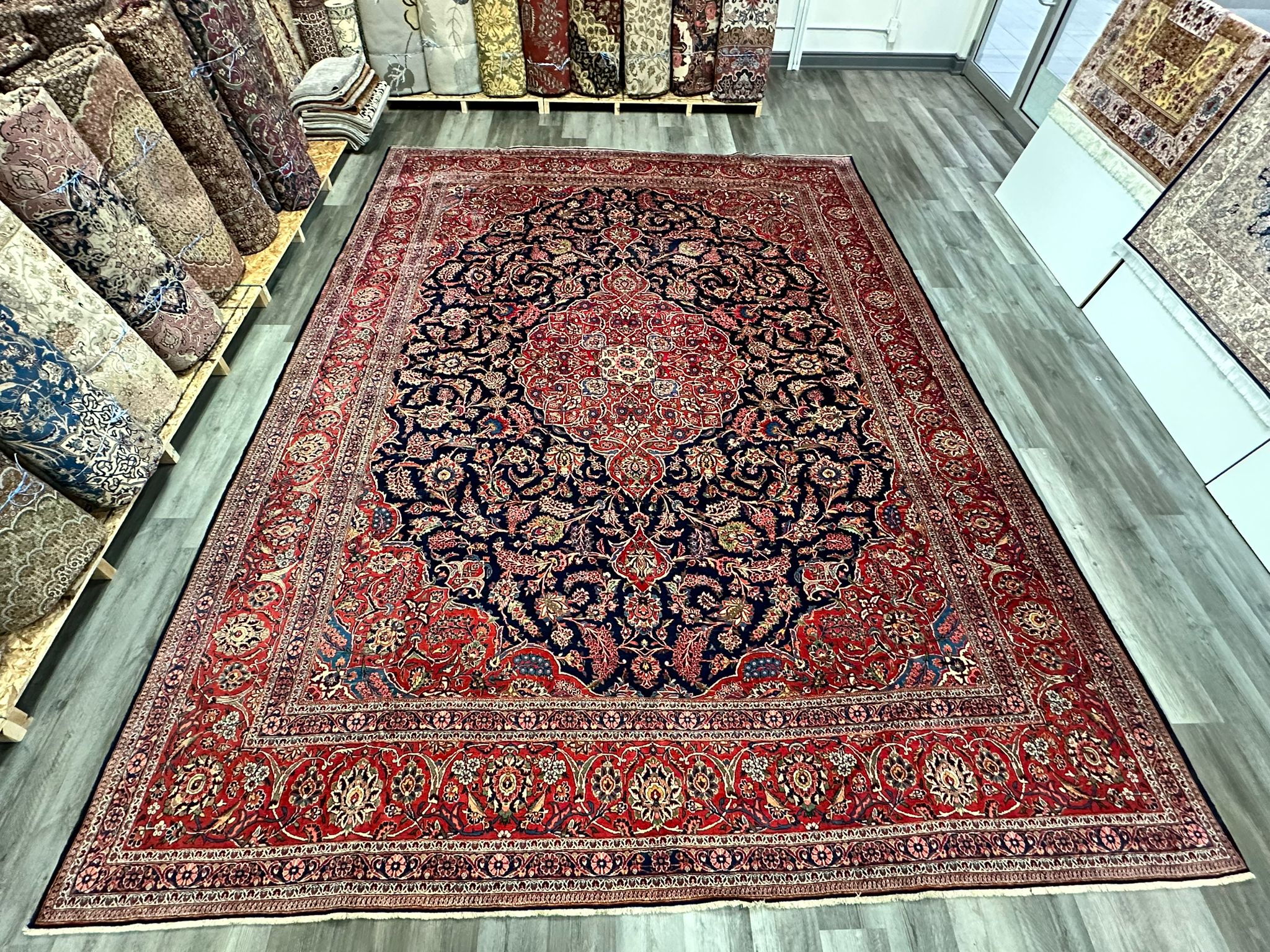 Antique Kashan - Image 3