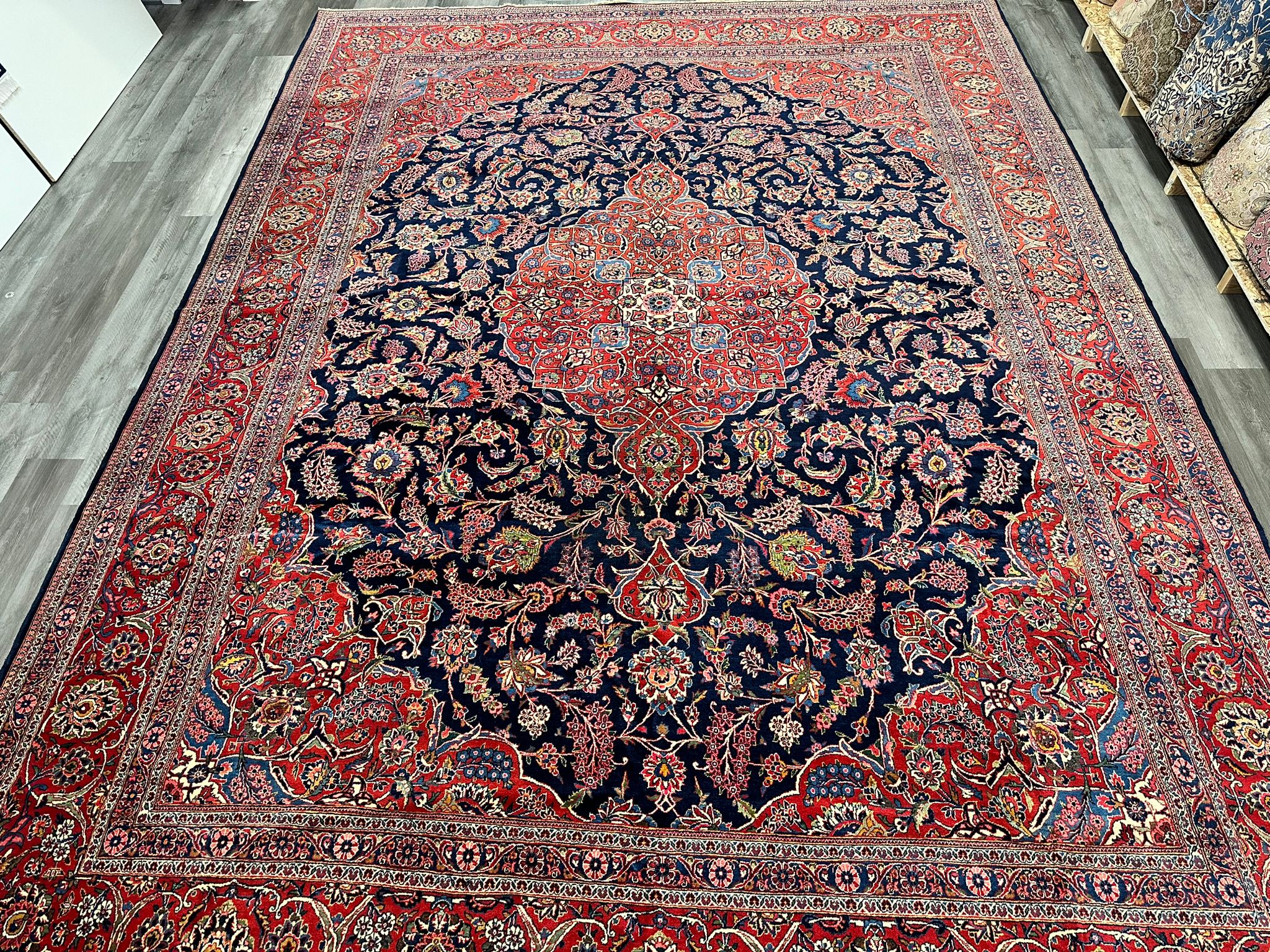 Antique Kashan - Image 4